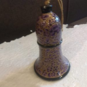 Black & Golden Hand Painted Bell