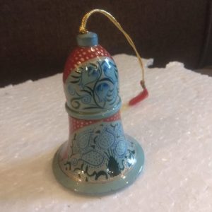 Blue Hand Painted Designer Bell