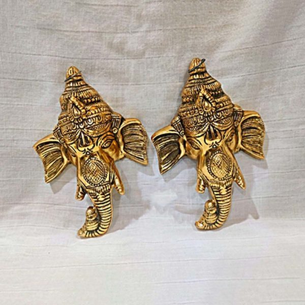 Hanging Hand Crafted Ganesh Heads