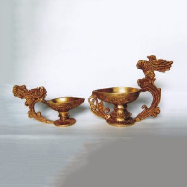 Designer Crafted Large & Small Diya