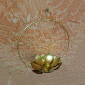 Hanging Lotus Style Diya Stand