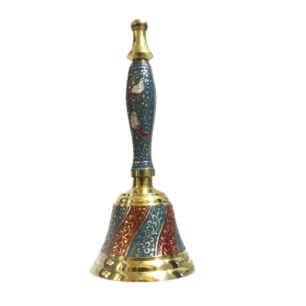 Puja Colorful Brass Ghanti