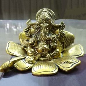 Lord Ganesha Flower Seated