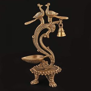 Peacock Designer Diya Stand
